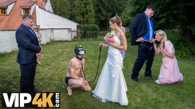The bride married her slave